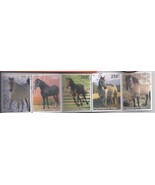 REPUBLIQUE DU NIGER 1998  Stamp set: OF 5 HORSES - £1.52 GBP