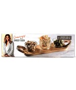 Cravings By Chrissy Teigen 4 Piece Condiment Bowl Set With Wood Serving ... - €65,12 EUR
