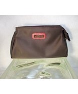 Laura Mercier Cosmetic Bag - Brown with Silky fabric lining 8&quot; X 4.5&quot; X 3&quot; - $291.57 MXN