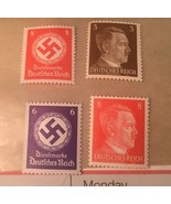 Stamp Germany 1941 WW2 Fascism War Hitler War Set MNH-D - $13.09