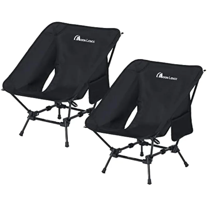 Camping Chairs, 2 Pack Portable Folding Ultralight Camp Chair with Carry Bag, - £70.03 GBP+