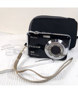Fujifilm Finepix AX550 Digital Camera 16MP Black w/ case manual FOR PARTS - $17.78 CAD