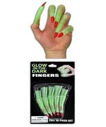 GLOW FINGERS - One set of 10 fingers - £4.62 GBP