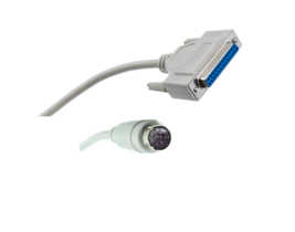 Hosa DBK-210 10FT DB25 Serial Female/8 Pin Mini Din Cable Sound Module Interface - $17.09