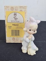 Precious Moments 522988 Isn&#39;t He Precious by Enesco 1989 Samuel Butcher Figurine - $5.89