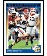 Ladd McConkey RC 2024 Score Football #328 Los Angeles Chargers Rookie Mint - $11.02 CAD