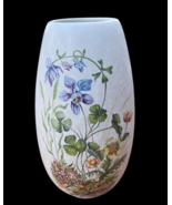 Vintage JASBA KERAMIK Handpainted Floral Vase Pottery Cottagecore Decor ... - $24.99