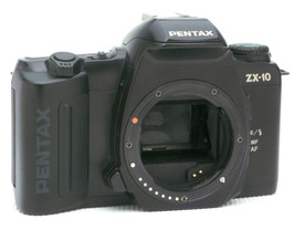MINT PENTAX ZX-10 35mm FILM CAMERA SLR BODY AS IS FOR PARTS BLACK JAPAN - $6.92