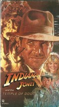Indiana Jones and the Temple of Doom VHS Harrison Ford Kate Capshaw  - £1.58 GBP