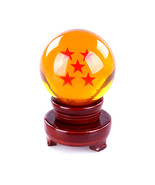 Large Dragon Ball and Wooden Display Stand - Anime Collectible - $427.28 MXN