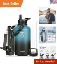 64oz Insulated Stainless Steel Water Bottle with Paracord Handle - Indig... - $812.66 MXN