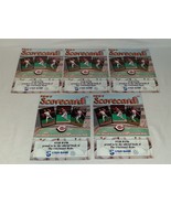 Cincinnati Reds Scorecards 1997 Lot of 5 Brewers Pirates Phillies Braves... - $15.00