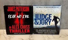 James Patterson Fear No Evil Audiobook + Judge &amp; Jury Audiobook on CD - £10.83 GBP