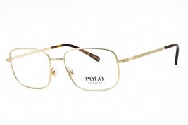Polo Ralph Laurent PH1218 9211 Semishiny Pale Gold 54mm Eyeglasses New A... - $2,288.35 MXN