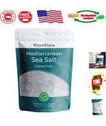 Culinary Grade 2 lb Coarse Mediterranean Sea Salt - Balanced Flavor Profile - $25.14 CAD