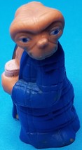 Vintage 1982 E.T. PVC Figure In Blue Bathrobe - £6.31 GBP