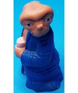 Vintage 1982 E.T. PVC Figure In Blue Bathrobe - £6.26 GBP