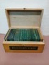 Charles Courtland Case 3 Cs St Louis MO Co Button Glass Advertising Pape... - $57.15