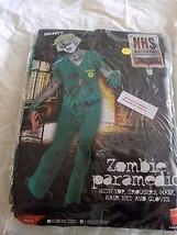 Zombie Paramedic Adult Costume, Green, Large(42-44) - £23.20 GBP
