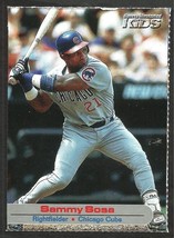 Chicago Cubs Sammy Sosa 2002 Sports Illustrated For Kids Baseball Card # 122 ! - £0.78 GBP