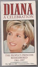 Diana: A Celebration 1997 VHS Official BBC Commemorative Video Princess Diana - £7.08 GBP