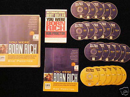 BOB PROCTOR - YOU WERE BORN RICH 6 DVD+15 CD - MSRP $595 - $AVE $300 - B... - £350.08 GBP