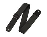 Levy&#39;s Leathers 2&quot; Polypropylene Guitar Strap with Genuine Leather Ends ... - $9.05