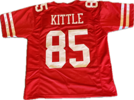 New Custom Stitched George Kittle #85 SF 49ers Jersey Free Shipping  - £47.25 GBP+