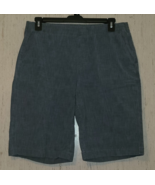EXCELLENT WOMENS LANDS&#39; END CHAMBRAY PULL ON BERMUDA SHORT W/ POCKETS   ... - $495.84 MXN