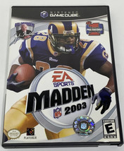 Madden NFL 2003 Nintendo GameCube Video Game Complete With Manual - £5.70 GBP