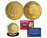 Donald Trump 2020 Keep America Great 45th President 24K Gold Clad Tribut... - $8.56