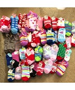 Lot of 120 Pairs of Novelty Socks Kids Valentines Colorful Holiday Brand... - £111.72 GBP