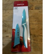 Chef Style 4” Blade Non Stick Teal Paring Knife - $16.09 CAD
