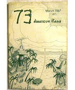 73 Amateur Radio Magazine - March 1961 - $7.00