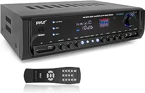 Pyle Wireless Bluetooth Stereo Amplifier- Connectivity Power Off Distant... - £209.31 GBP