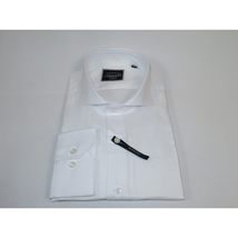 Men's Shirt Charles TYRWHITT 100% Cotton Cut-away Collar CHT-18 White image 4