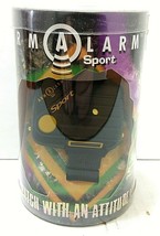 Vtg NOS ArmAlarm Sport Wrist Watch Deadstock Arm Alarm Inline Skate Band Retro - £29.98 GBP