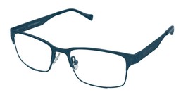 Lucky Brand Big Kids Ophthalmic Eyeglass Rectangle Blue Metal D808  47mm - £35.96 GBP