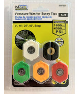 SURFACEMAXX PRO 0097331 5PC HIGH PRESSURE SPRAY TIPS FOR PRESSURE WASHER... - $186.03 MXN