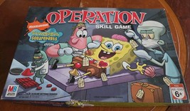 SpongeBob Squarepants OPERATION Board Game 2007 Nickelodeon Missing Bone - $23.27