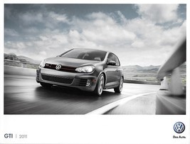2011 Volkswagen GTI sales brochure catalog US 11 VW 2.0T Golf - £7.86 GBP