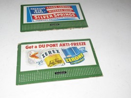 LIONEL POST-WAR - TWO BILLBOARDS NO STANDS ZEREX/SILVER SPRINGS GOOD- 0/... - $44.93 MXN