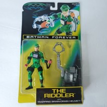 The Riddler-Trapping Brain Drain Helmet, Batman Forever Carded Figure 1995 NEW - £18.00 GBP