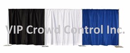 PREMIER FABRIC DRAPE ONLY FOR PIPE AND DRAPE,  VIP CROWD CONTROL - $38.60+