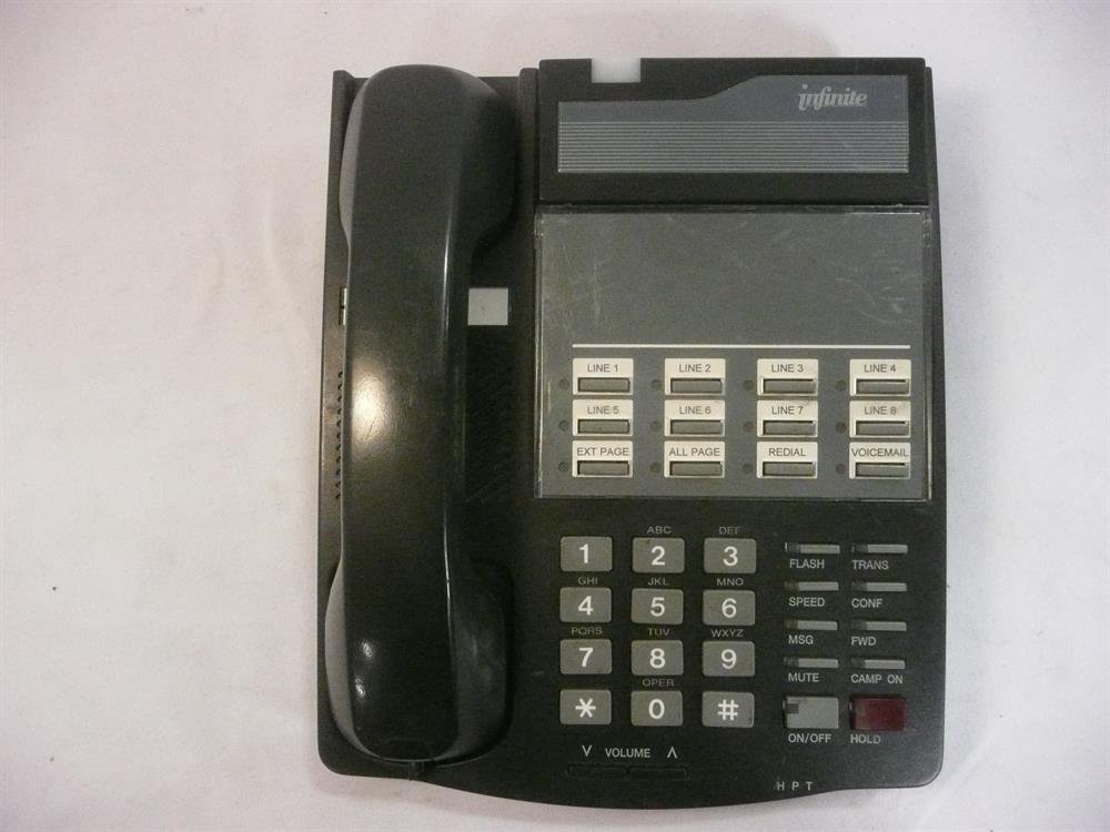 Vodavi Infinite DVX IN9012-71 Enhanced Charcoal 12 Button Speaker Phone  			