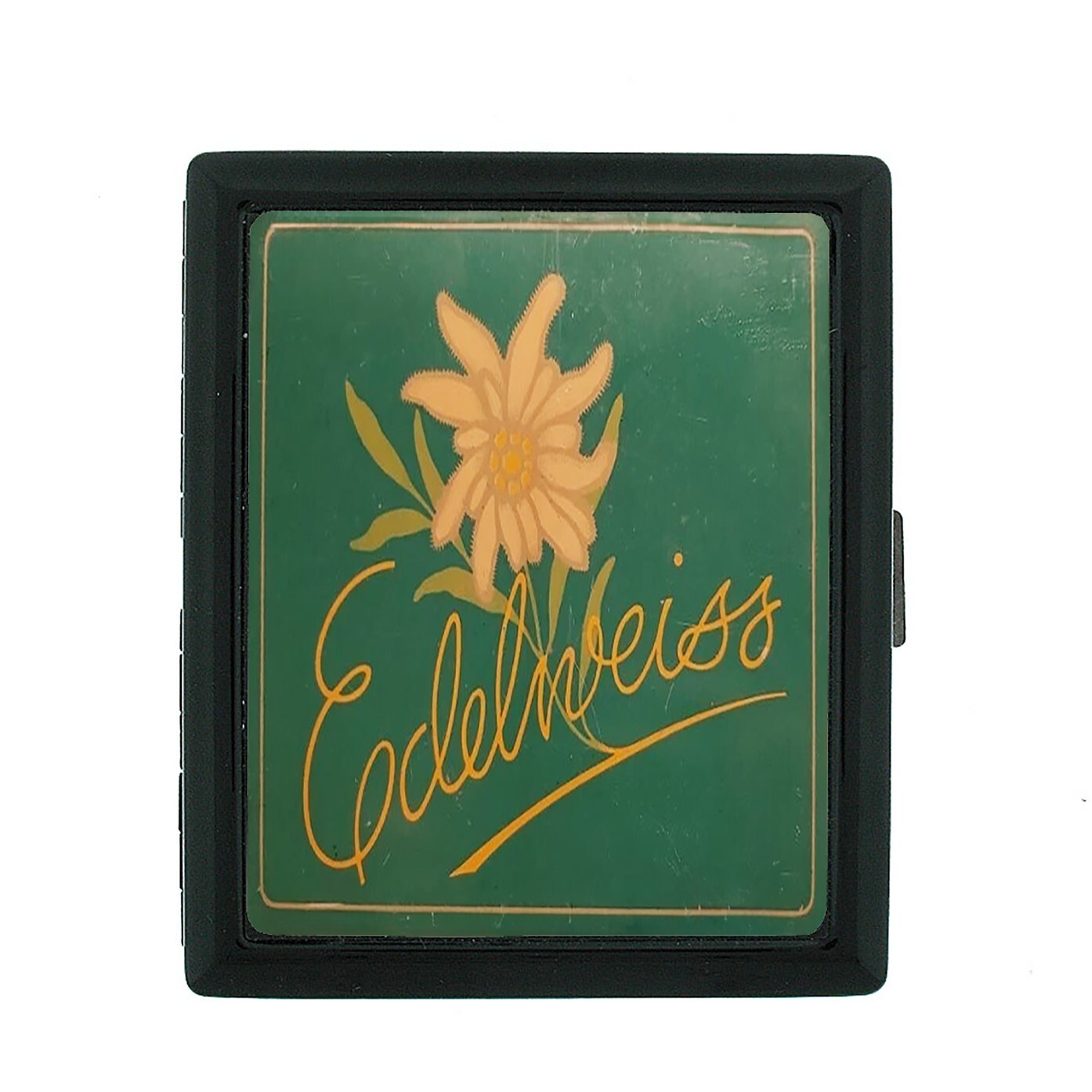 Vintage 60&#39;s Edel Small Black Case Card Money Holder - $13.81