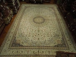 Hi End Quality Hand Knotted 12x18 Silk Rug - £7,376.83 GBP