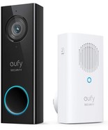 Eufy Security: Wi-Fi Video Doorbell, 2K Resolution, No Monthly Fees,, 30... - £61.27 GBP