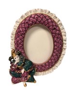 Vtg Musical “Memories” Oval 6.25” Picture Frame Jester Victoria Impex Ta... - £19.82 GBP