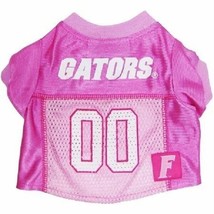 Ncaa Florida Gators Medium Pet Dog Cat Pink Mesh Football Jersey Shirt New - £13.25 GBP